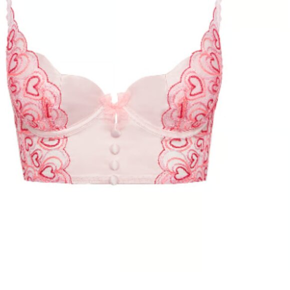 For Love & Lemons Retro Heart Bustier - Picture 2 of 4